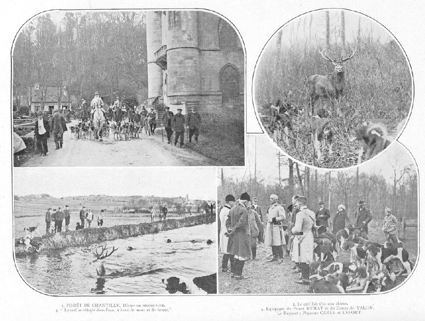 A Chantilly - Photo tirée du Sport universel illustré (1921)